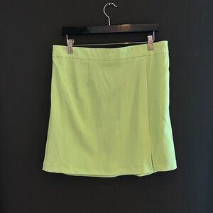 Lime Green Women's Skirt